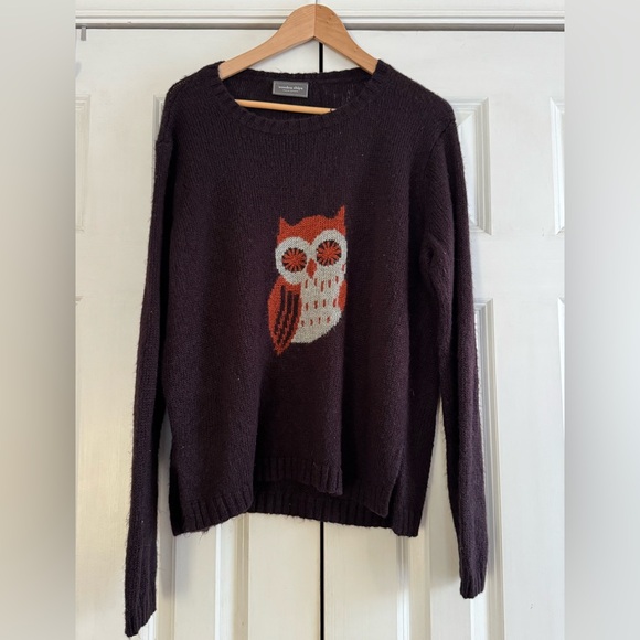 Wooden Ships rare Owl sweater size M/L - Picture 2 of 9
